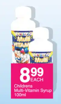 Save Childrens Multi-Vitamin Syrup 100ml offer