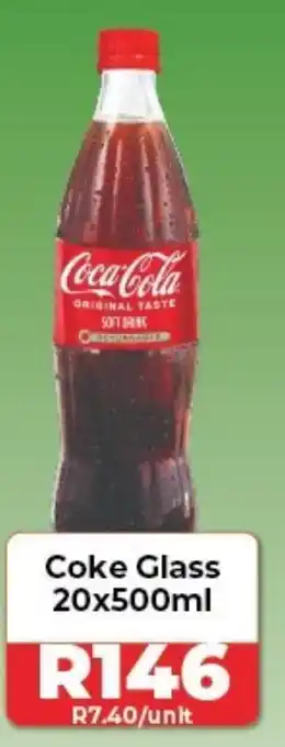 Coke Glass 20x500ml