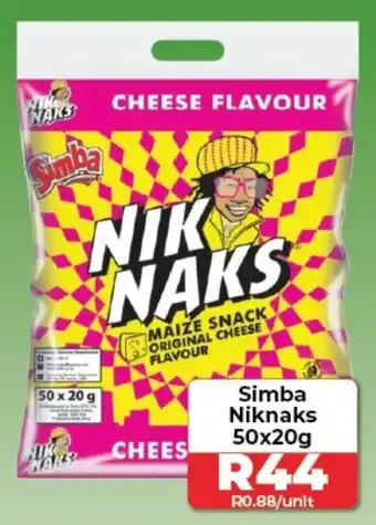 1UP Simba Niknaks 50x20g offer