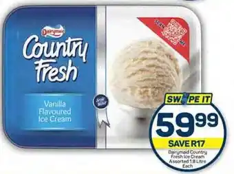 Pick n Pay Hypermarket Dairymaid Country Fresh Ice Cream Assorted 18 Litre Each offer