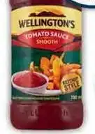 Pick n Pay Hypermarket Wellington's Tomato Sauce or New Recipe 700ml Each offer