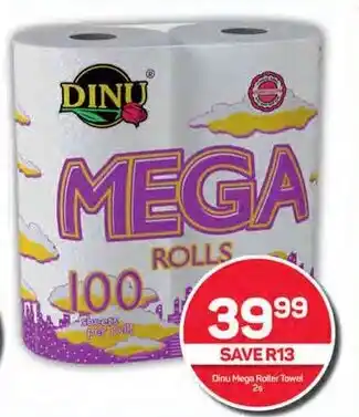 Pick n Pay Hypermarket Dinu Mega Roller Towel 2s offer