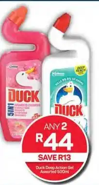 Pick n Pay Hypermarket Duck Deep Action Gel Assorted 500ml offer