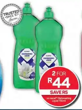 Pick n Pay Hypermarket no name Dishwashing Liquid 750ml offer