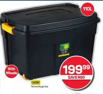 Pick n Pay Hypermarket ADDIS 110 Litre Rough Tote offer