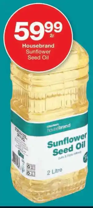 Checkers Housebrand Sunflower Seed Oil offer