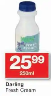 Checkers Darling Fresh Cream offer