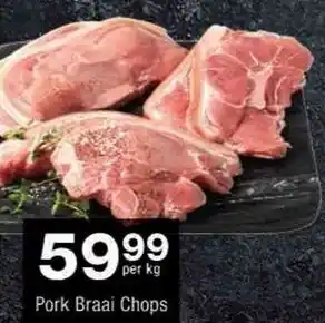 Checkers Pork Braai Chops offer