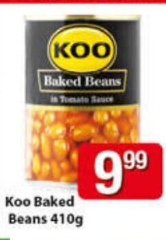 Check Save Koo Baked Beans 410g offer