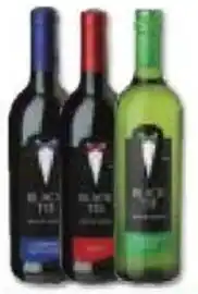 Food Lover's Market Black Tie Wine Range Assorted 750 ml offer