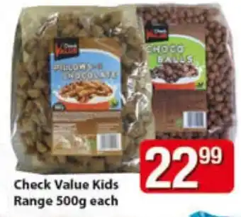 Check Save Check Value Kids Range 500g offer
