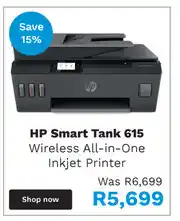 First Shop HP Smart Tank Printer 615 offer