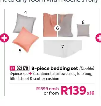 HomeChoice Noelle 8-Piece Bedding Set offer