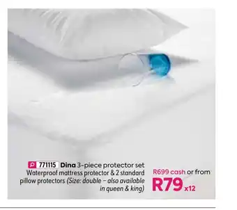 Dina 3-Piece Protector Set