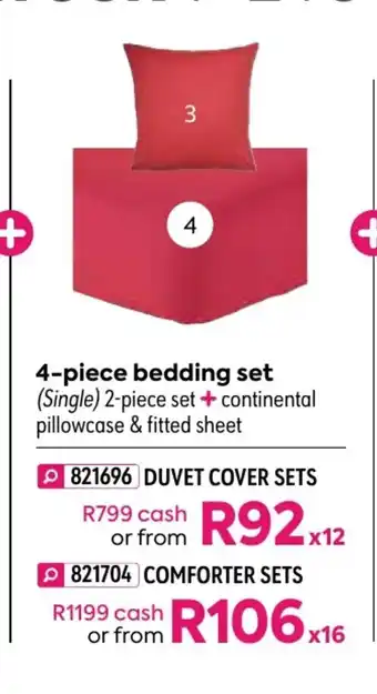 HomeChoice Monster Truck 4-Piece Bedding Set - Duvet Cover Sets offer