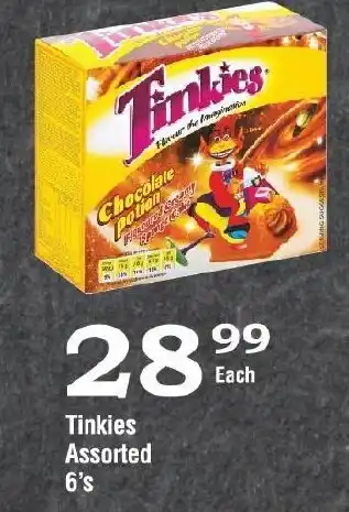 Tinkies Assorted 6's
