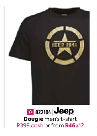HomeChoice Jeep Dougie Men's T-Shirt offer