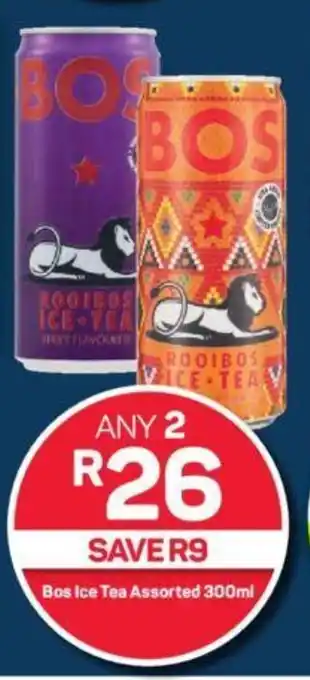 Pick n Pay Bos Ice Tea Assorted 300ml offer