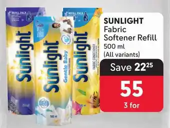 Makro SUNLIGHT Fabric Softener Refill 500ml offer