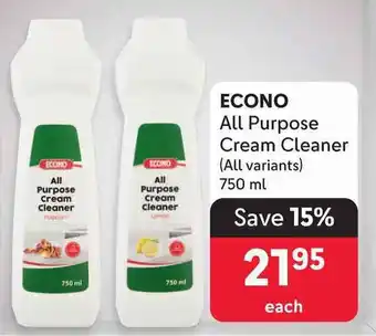 Makro ECONO All Purpose Cream Cleaner offer