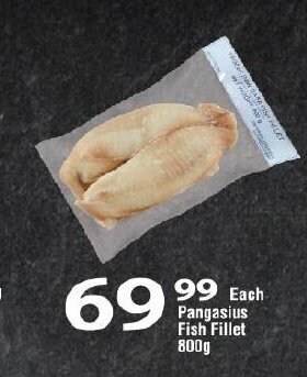 Oxford Freshmarket Pangasius Fish FIllet 800g offer