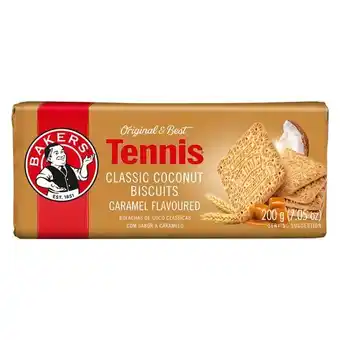 Pick n Pay Liquor Bakers Tennis Biscuits Caramel 200g offer