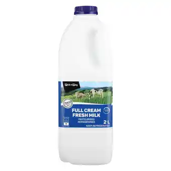 Pick n Pay Liquor PnP Full Cream Fresh Milk 2L offer