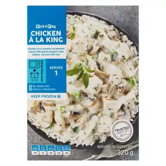 Pick n Pay Liquor PnP Frozen Chicken A La King 320g offer