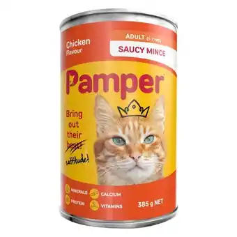 Pick n Pay Liquor Pamper Chicken Saucy Mince 385g offer