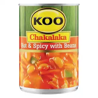 Pick n Pay Liquor Koo Chakalaka Beans Hot & Spicy 410g offer