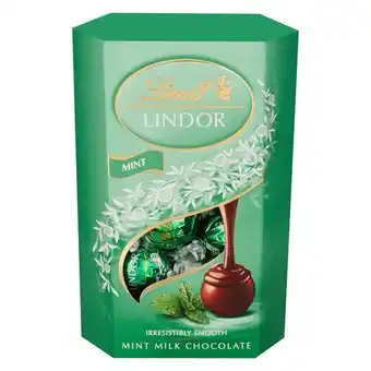 Pick n Pay Liquor Lindor Lindt Cornet Milk Mint 200g offer