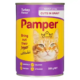 Pick n Pay Liquor Pamper Turkey in Gravy 385g offer