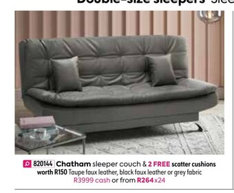 HomeChoice Chatham Sleeper Couch offer