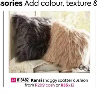 Kensi Shaggy Scatter Cushion