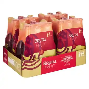 Pick n Pay Liquor Brutal Fruit Strawberry Rouge 24 x 275ml offer