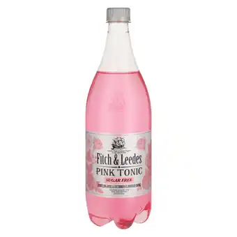 Pick n Pay Liquor Fitch & Leedes Rose & Cucumber Sugar Free Tonic 1L offer