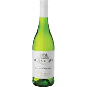 Shoprite Liquor Alvi's Drift Chardonnay White Wine Bottle 750ml offer