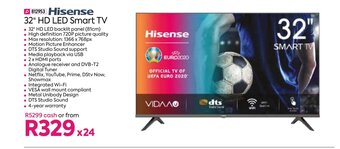 Hisense - 32" HD LED Smart TV