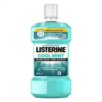 Pick n Pay Liquor Listerine Zero Mouthwash 1l offer