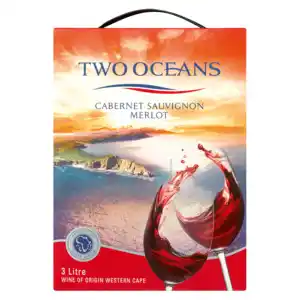 Shoprite Liquor Two Oceans Cabernet Sauvignon Merlot Red Wine Box 3L offer