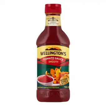 Pick n Pay Liquor Wellington's Smooth Tomato Sauce 700ml offer