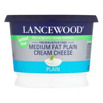 Pick n Pay Liquor Lancewood Lactose Free Medium Fat Plain Cream Cheese 230g offer