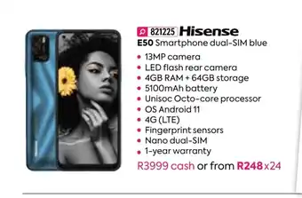 HomeChoice Hisense - E50 offer