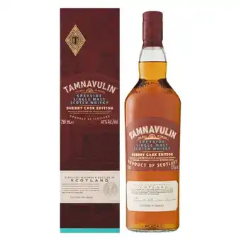 Pick n Pay Liquor Tamnavulin Single Malt Sherry Cask 750ml offer