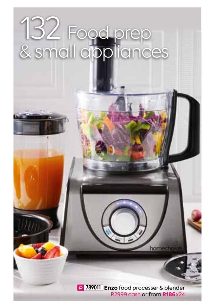 HomeChoice Enzo Food Processor & Blender offer