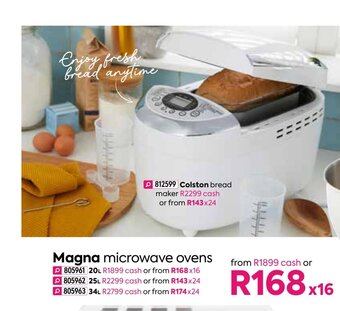 Magna MIcrowave Ovens 20L