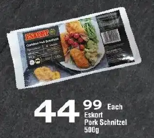 Oxford Freshmarket Eskort Pork Schnitzel 500g offer