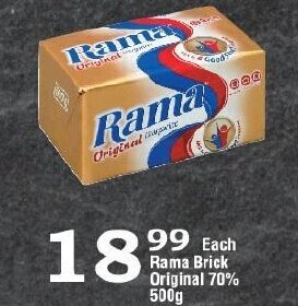 Oxford Freshmarket Rama Brick Original 70% 500g offer