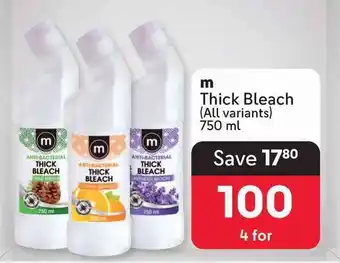 Makro m Thick Bleach (All variants) 750 ml offer