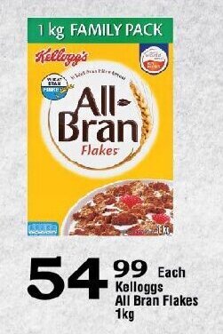 Oxford Freshmarket Kellogg's All Bran Flakes 1kg offer